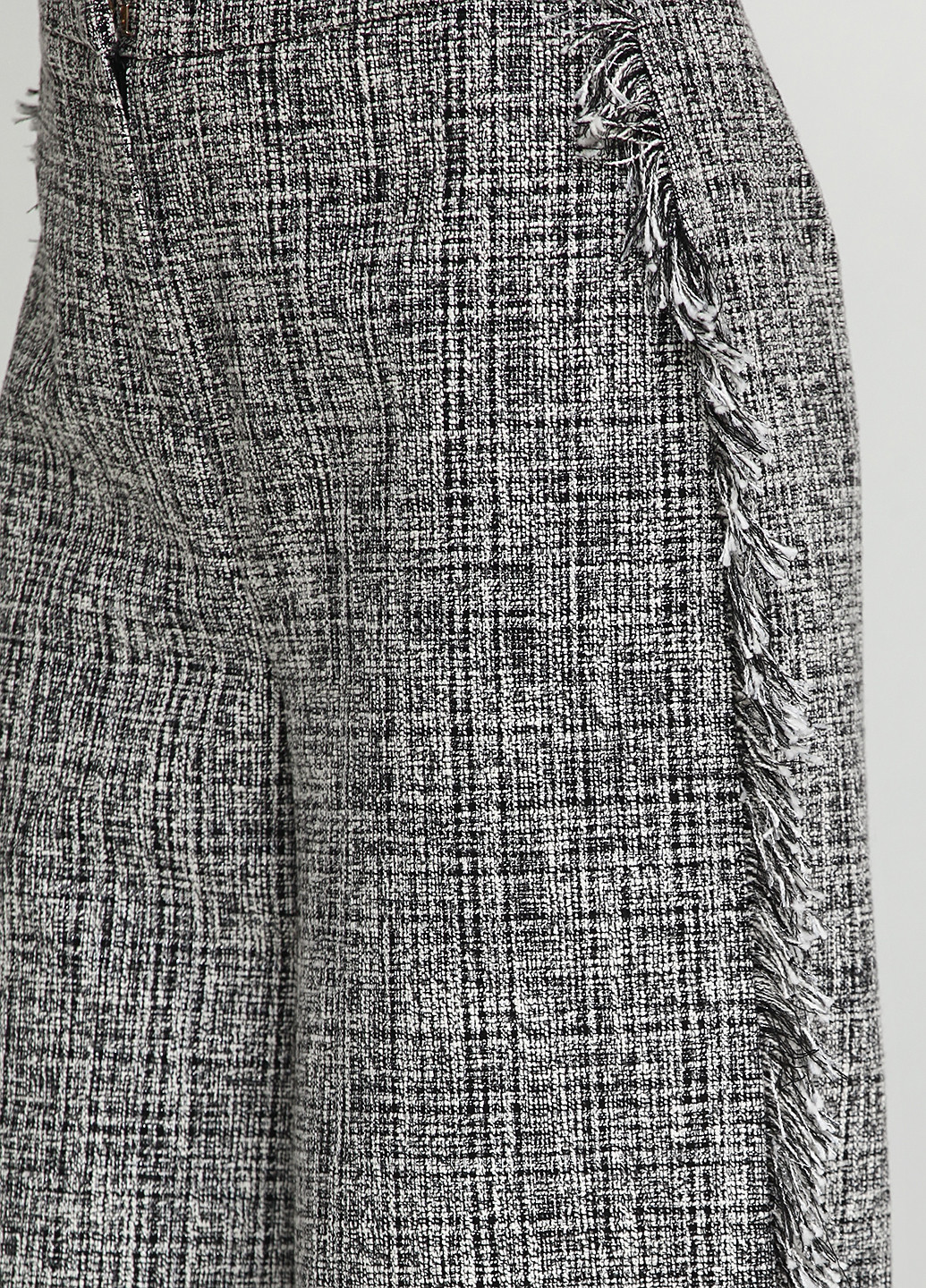 Серые кэжуал демисезонные прямые брюки SETRE touch