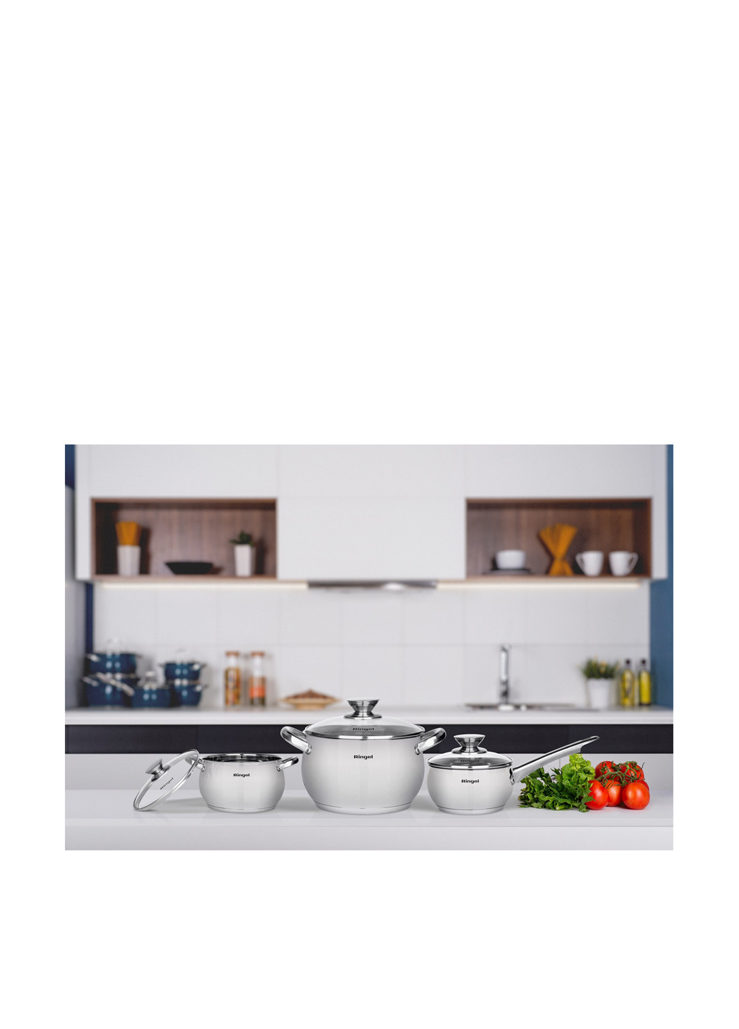 Каструля з кришкою, 4 л Ringel 20 см (4 л) (191818531)