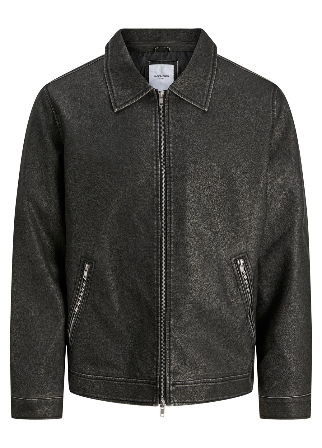 Черная демисезонная куртка Jack & Jones