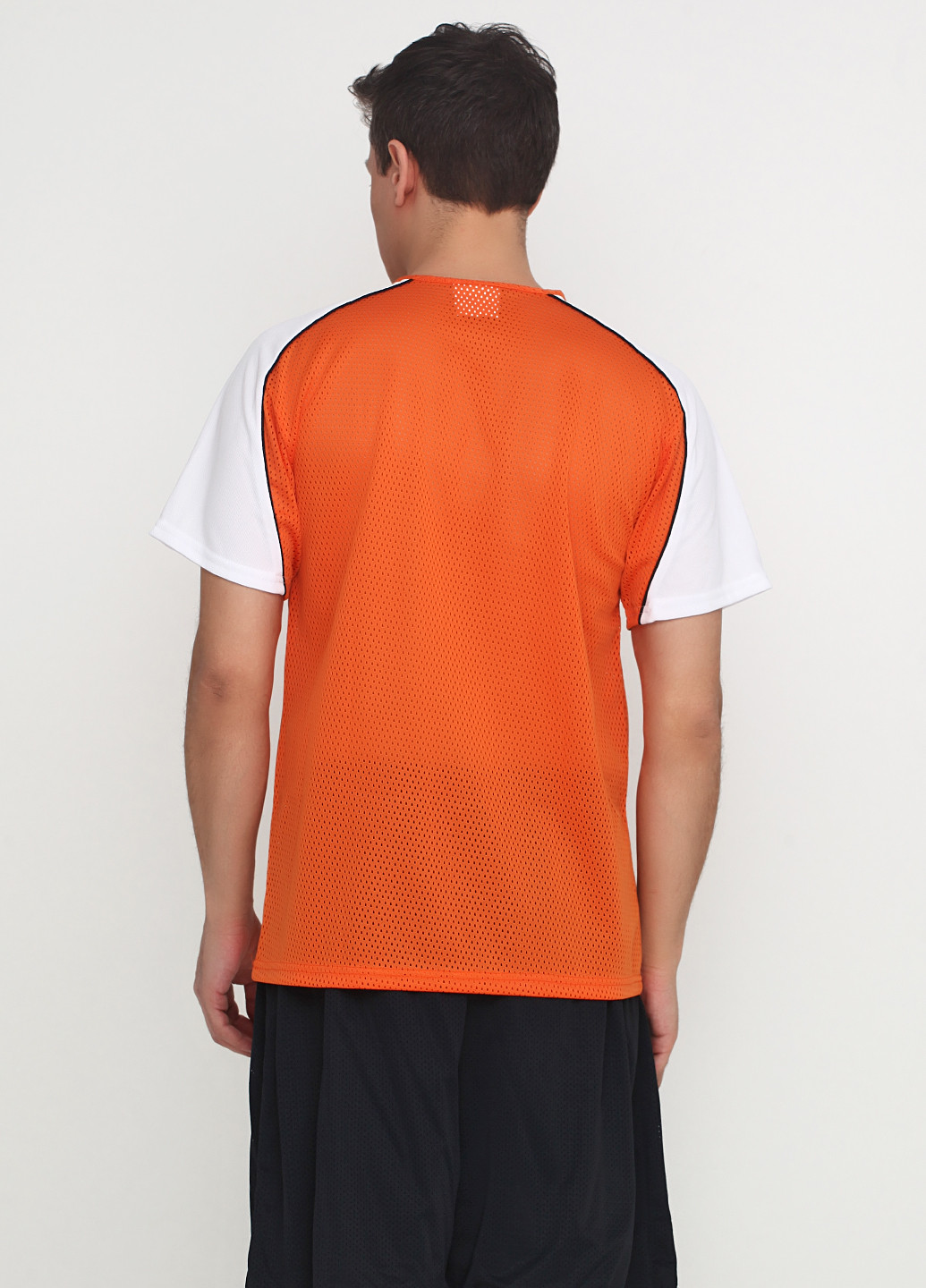Оранжевая футболка с коротким рукавом Teamwork