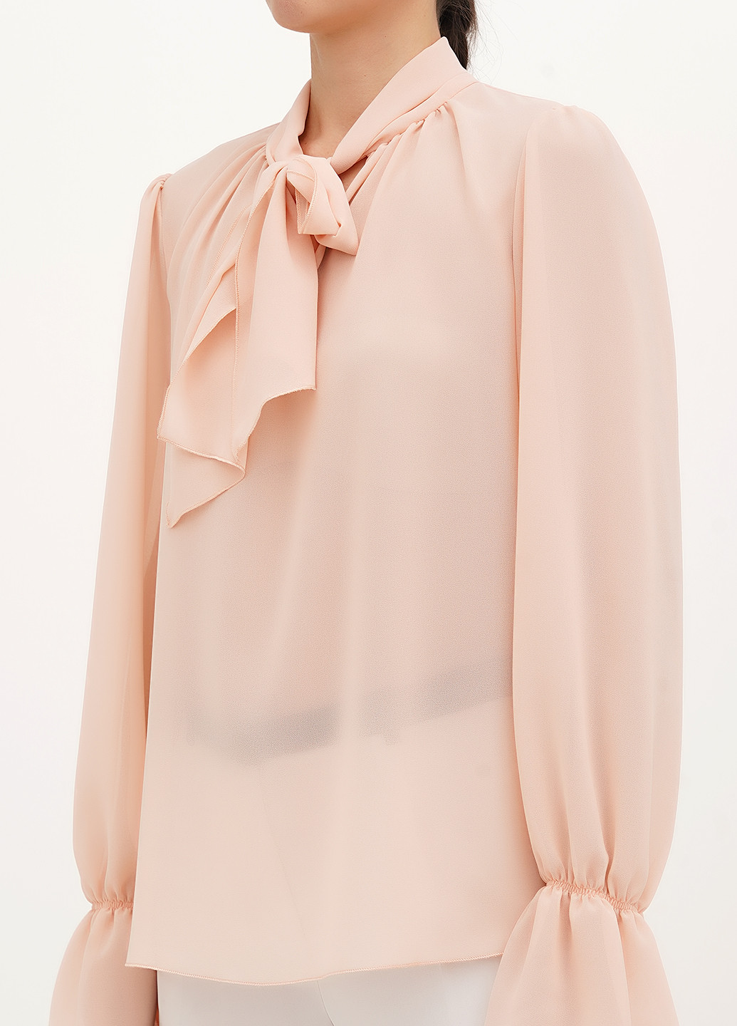 Персиковая блуза My Caramele