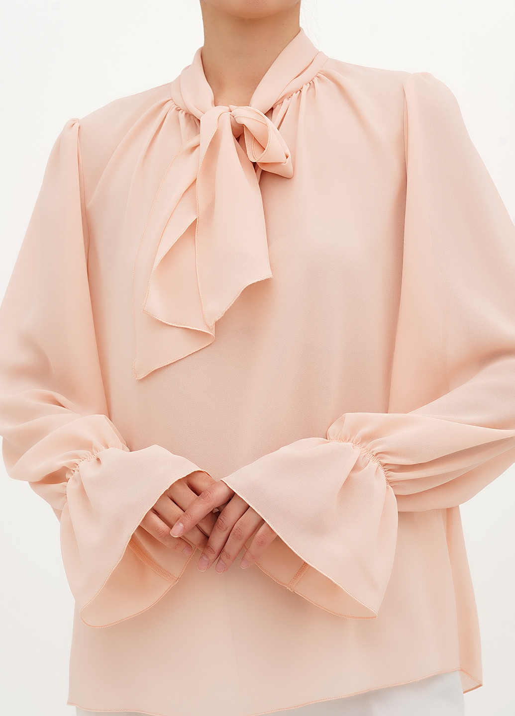 Персиковая блуза My Caramele