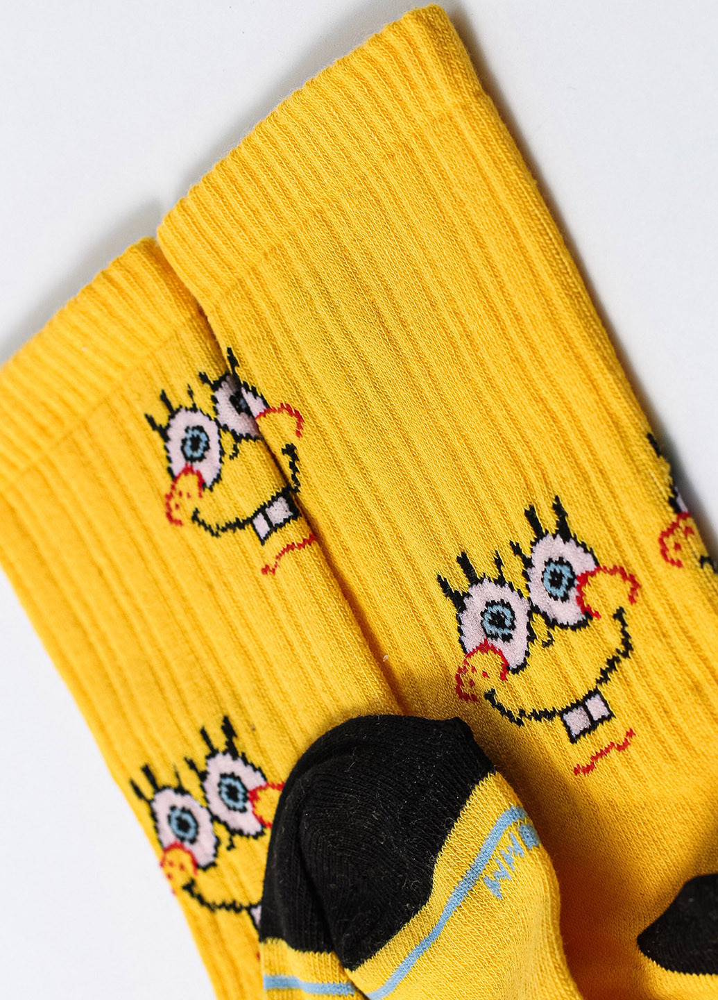 Носки LOMM SpongeBob жёлтые повседневные