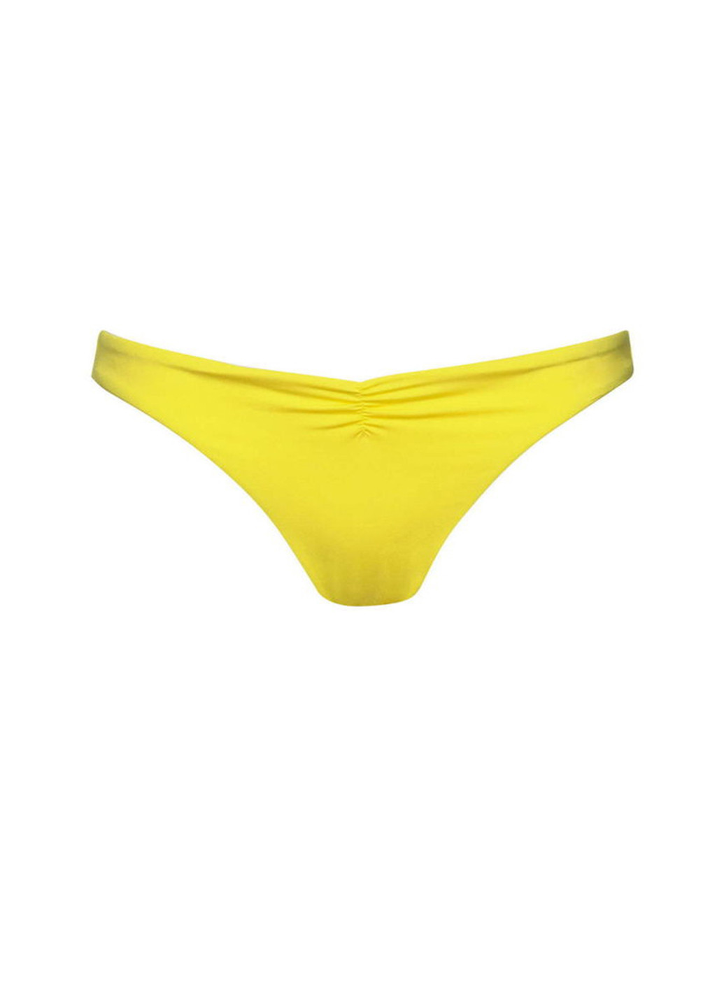 Желтые купальные трусики-плавки однотонные Marc & André