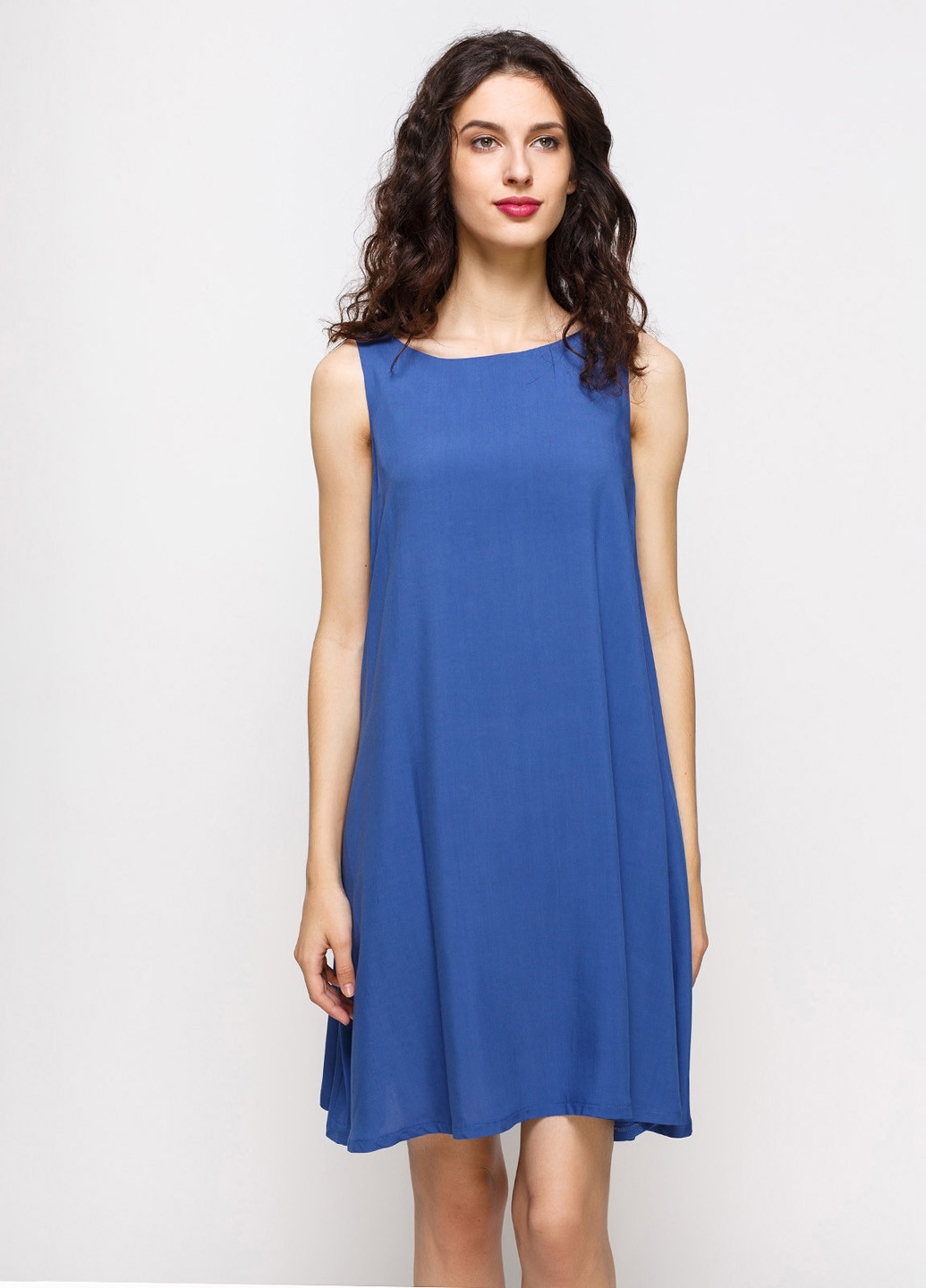 Синее кэжуал платье RICH IRYN однотонное