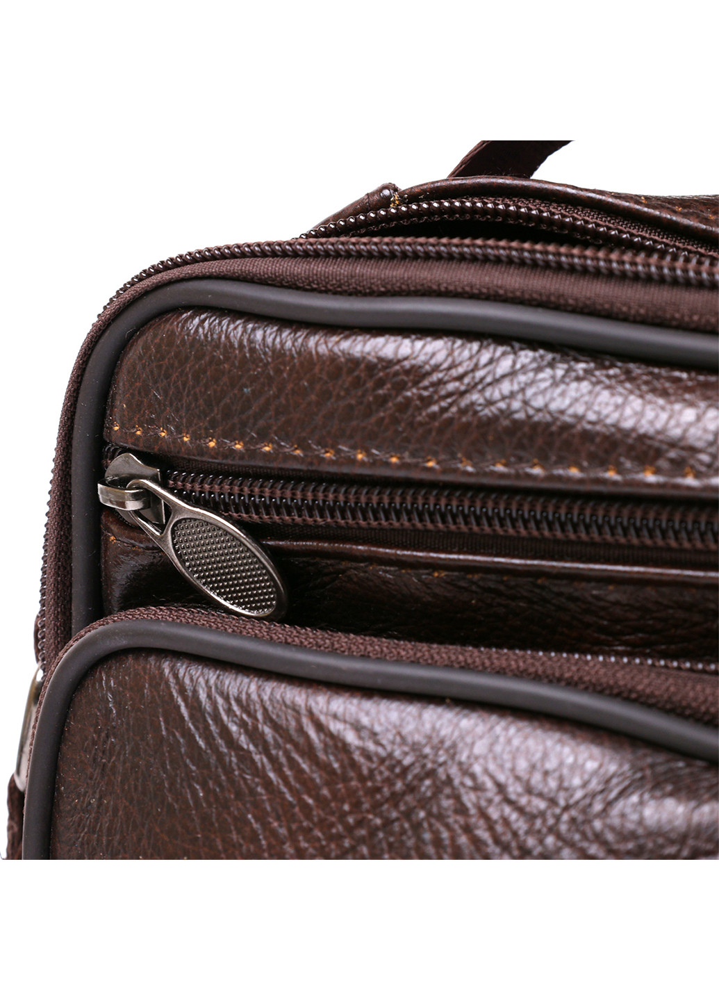 Чоловіча шкіряна сумка 19х21х8 см Vintage (253491236)