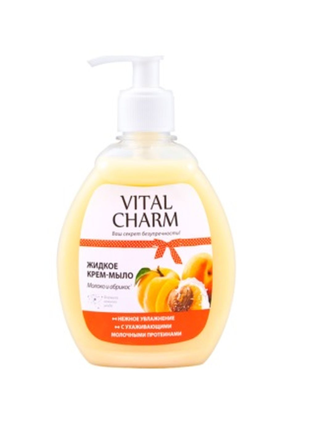 Рідке крем мило Абрикос і Молоко Vital Charm (229956028)