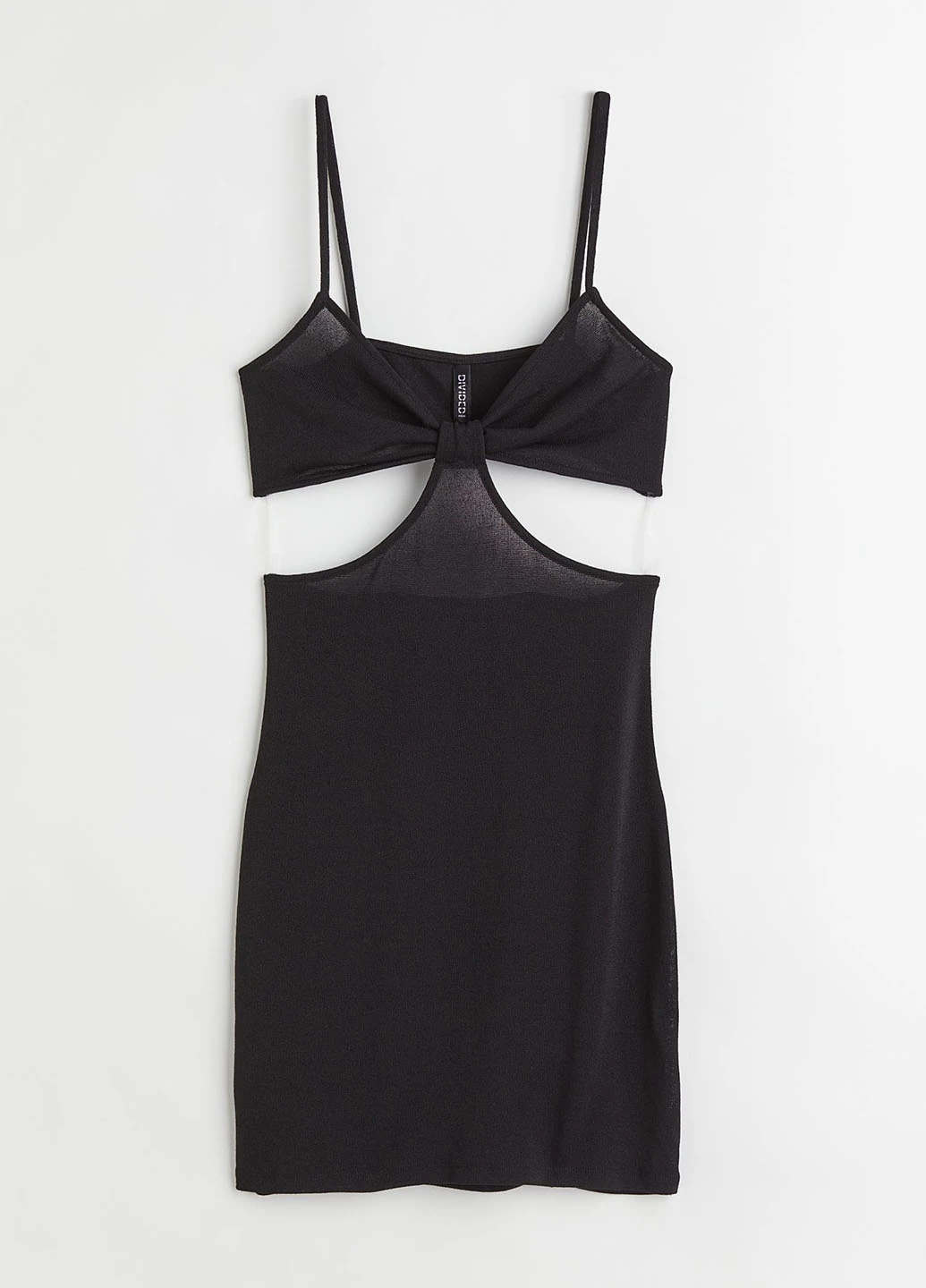Чорна сукня H&M однотонна