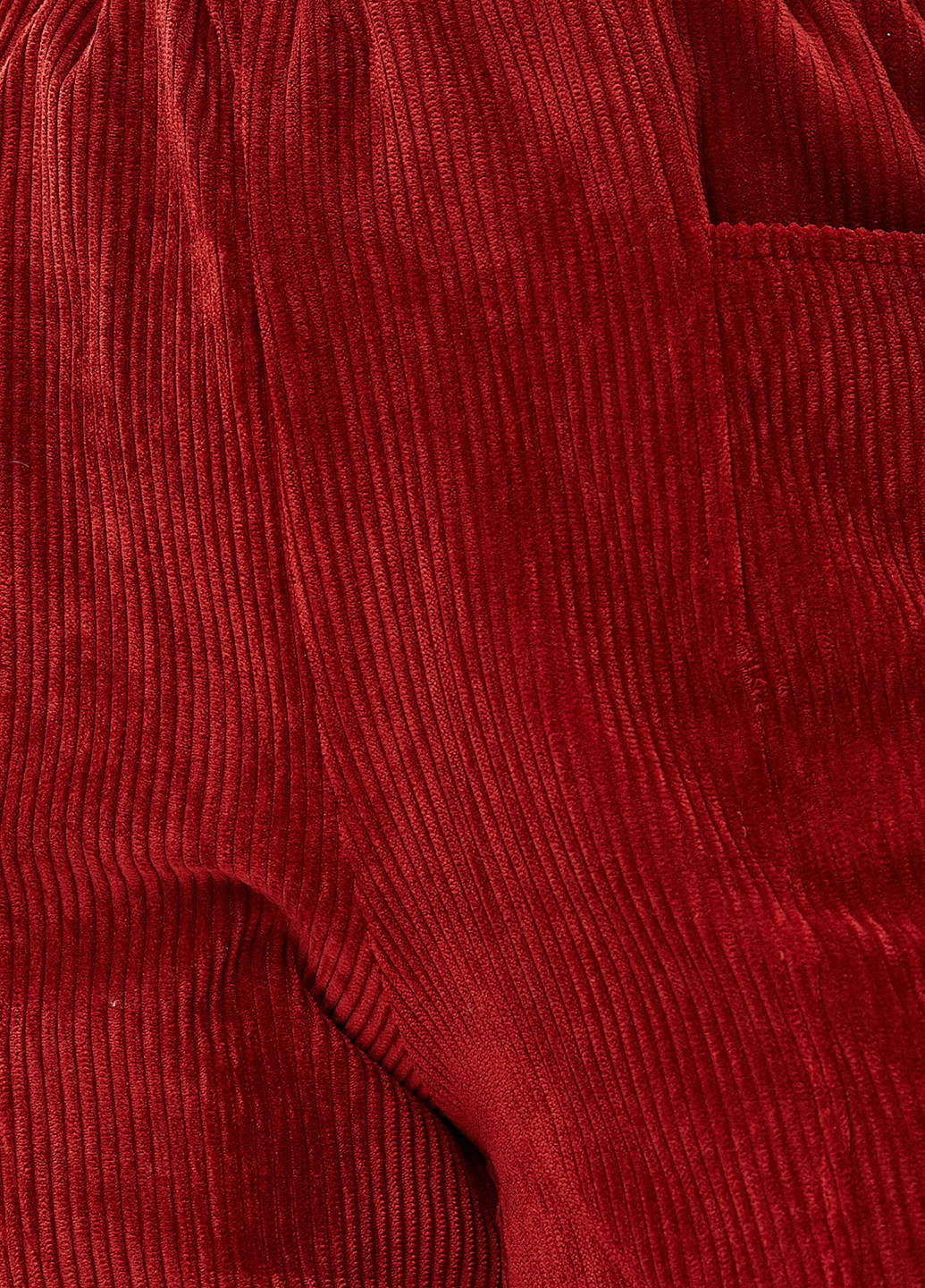 Светло-бордовые кэжуал демисезонные зауженные, укороченные брюки KOTON