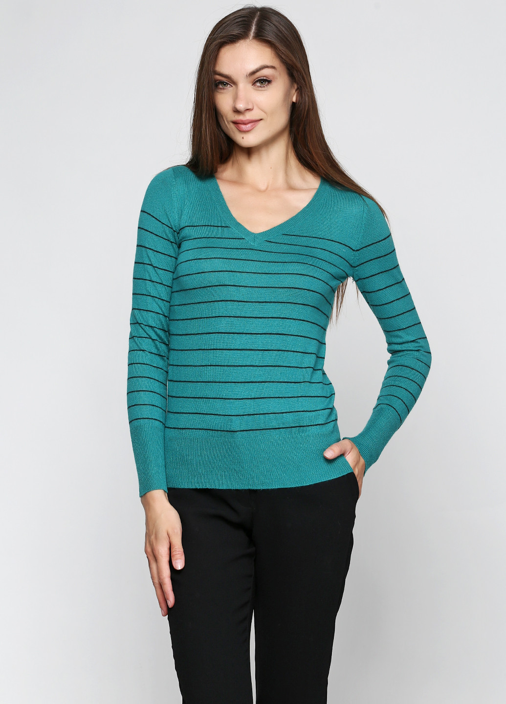 Зеленый демисезонный пуловер пуловер Mossimo Supply Co