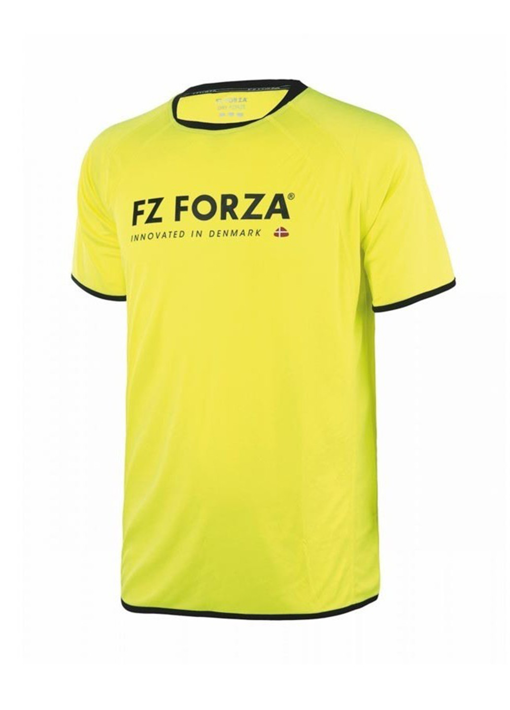 Желтая футболка с коротким рукавом FZ Forza