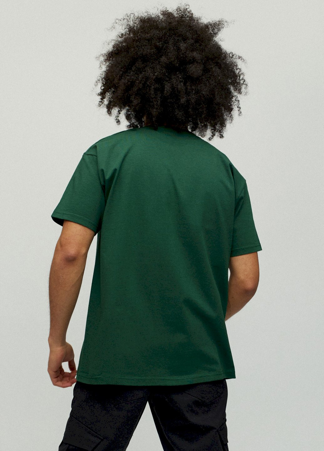 Темно-зелена футболка чоловіча YAPPI