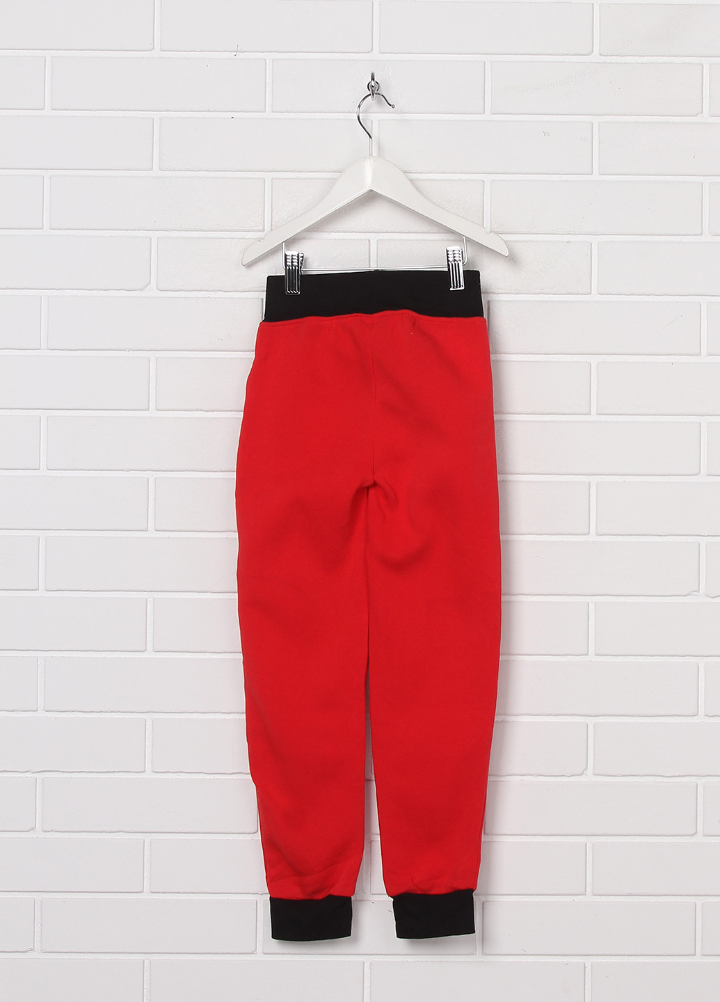 Красные кэжуал демисезонные прямые брюки Halloween