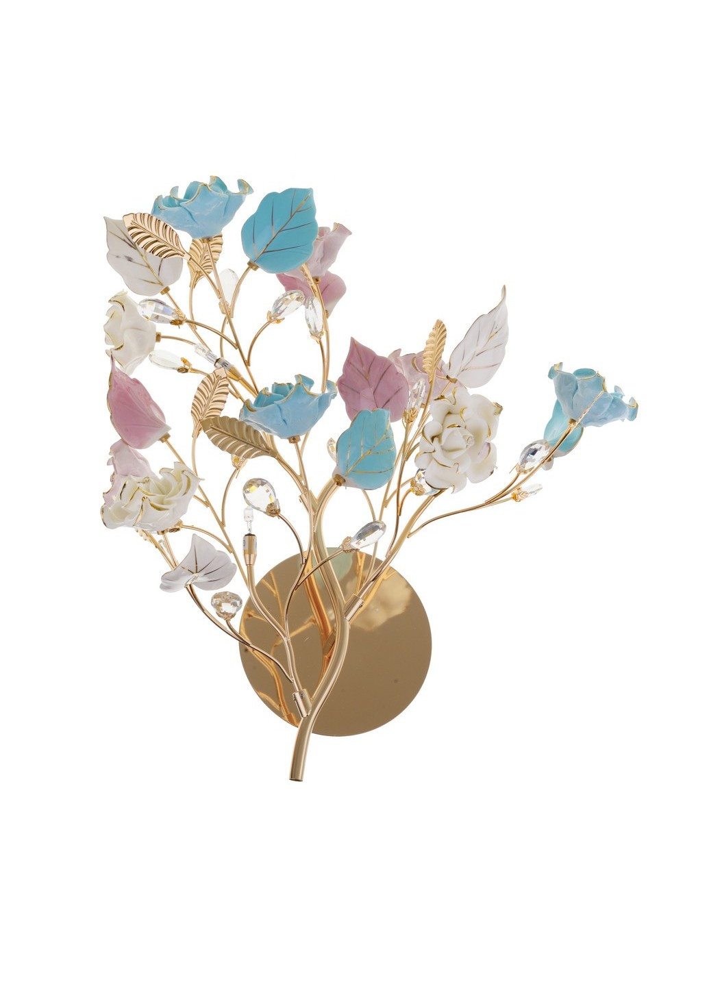 BKL-526W/3 G4 GD бра флористика Brille (188422002)