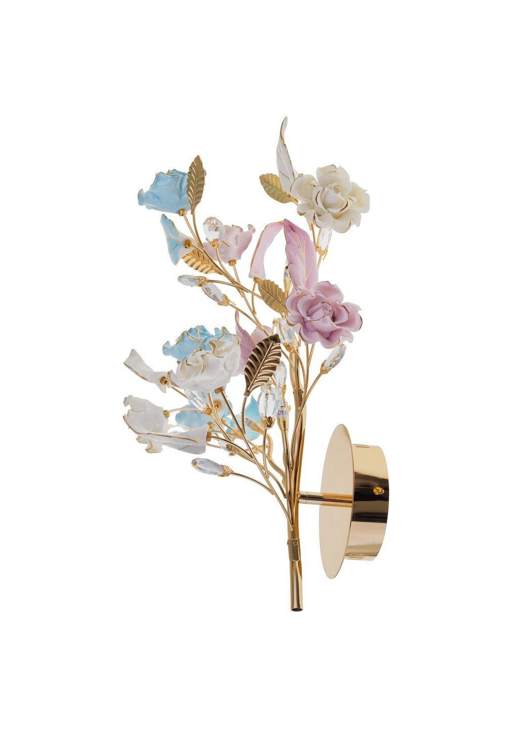 BKL-526W/3 G4 GD бра флористика Brille (188422002)