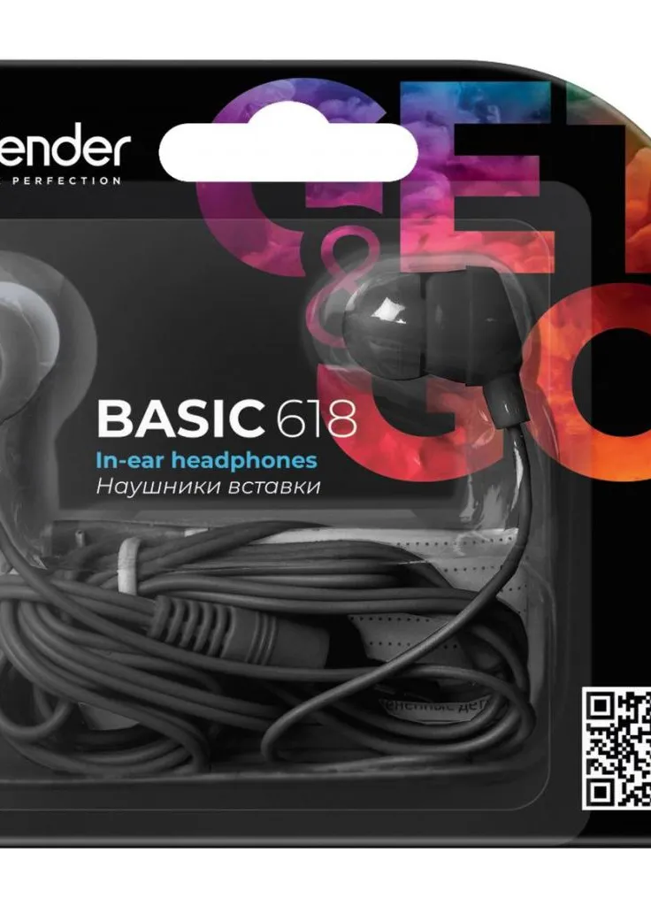 Наушники Basic 618 Black (63618) Defender (207365916)