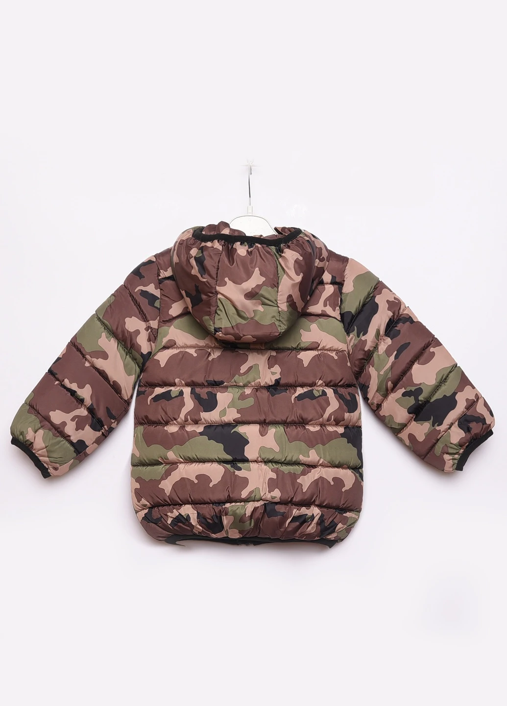 Комбінована демісезонна куртка дитяча демісезон камуфляж Let's Shop
