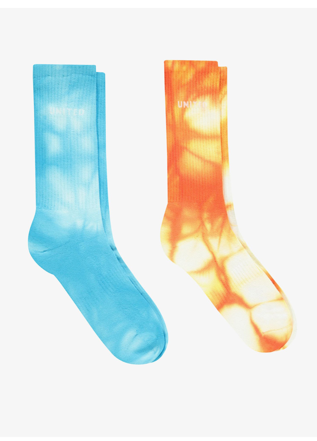 Комбіновані шкарпетки (2 пари) UNITED4 градієнти (329058649)