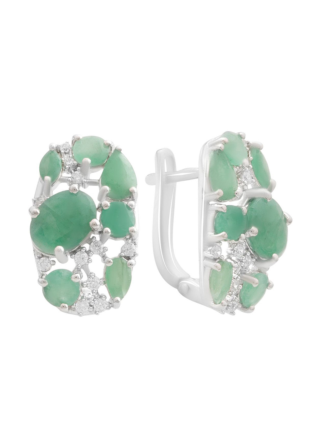 Серьги Silver Flame (354214517)