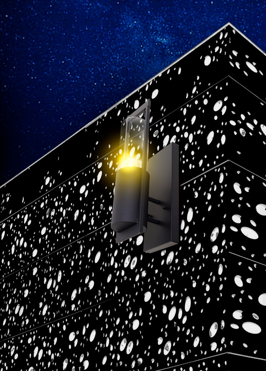 Светильник уличный настенный GL-124 AМ MB Brille (253894170)