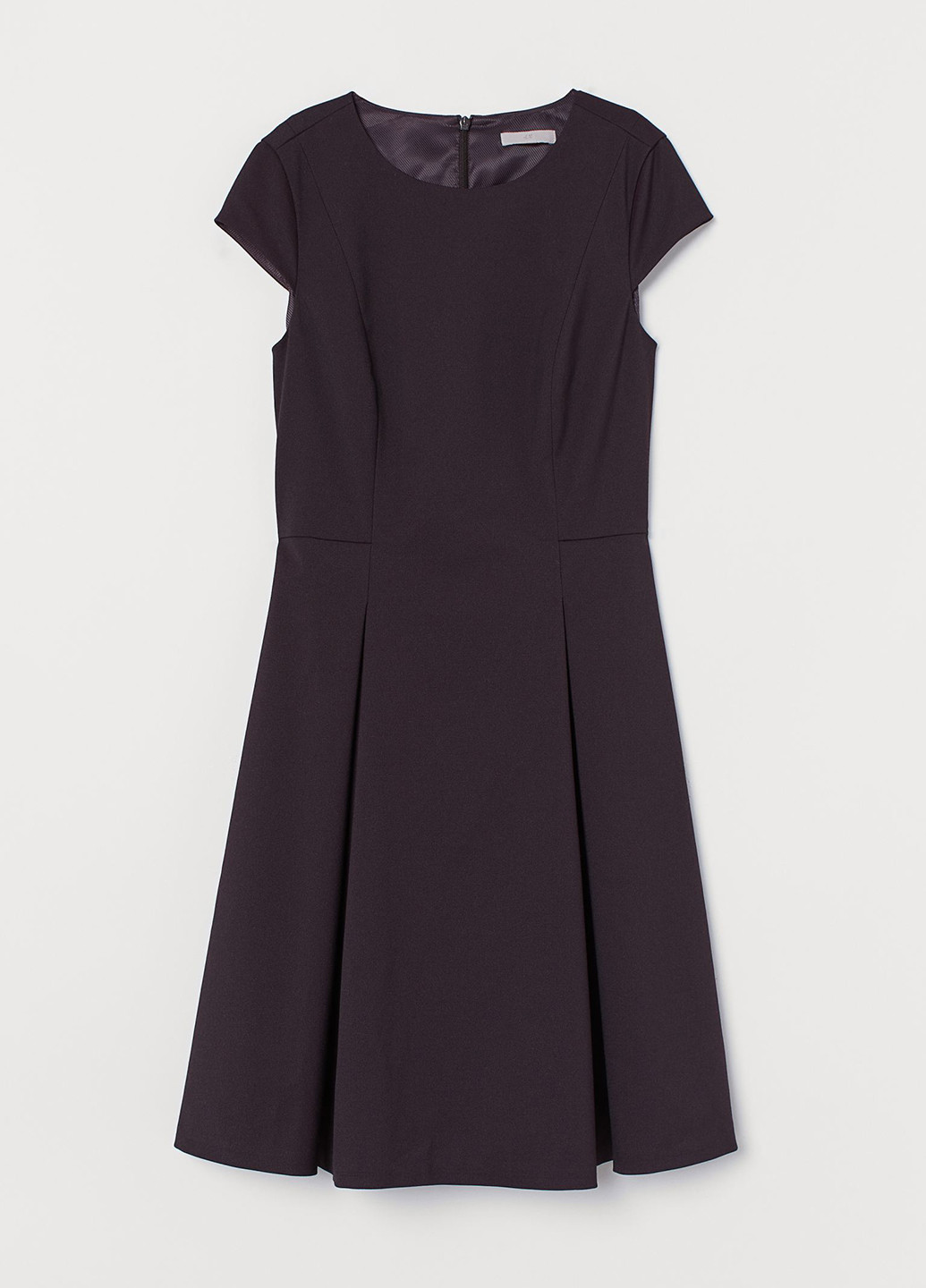 Фіолетова кежуал сукня кльош H&M однотонна