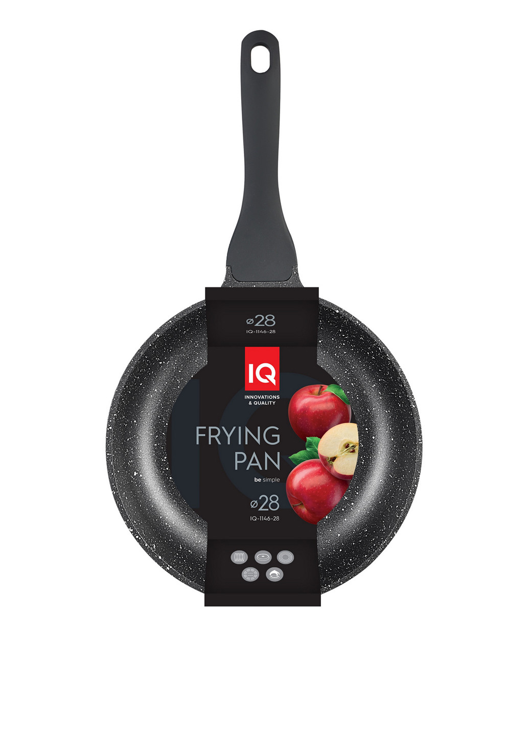 Пательня Be Simple, 28 см IQ (335030761)