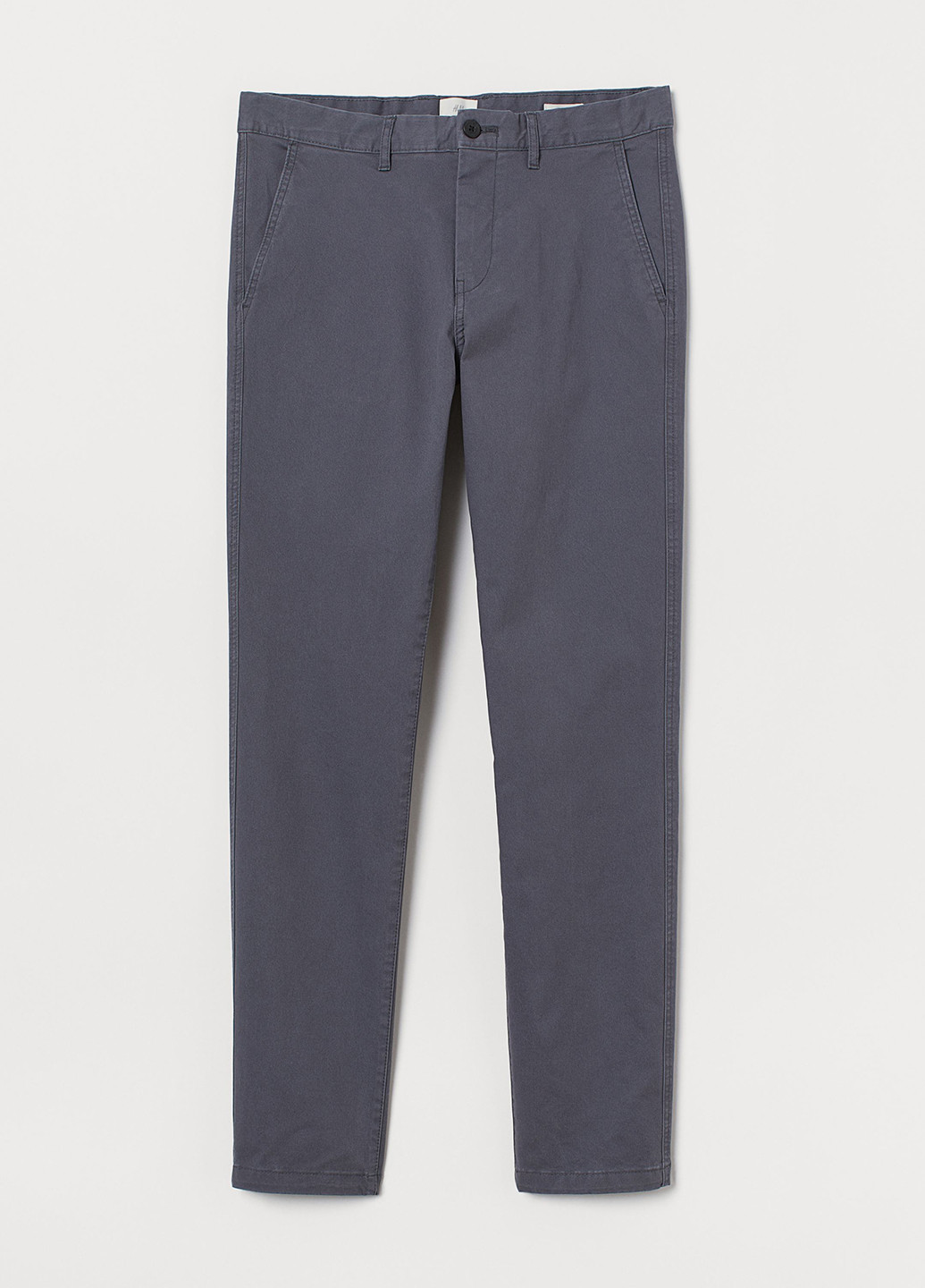 Темно-серые кэжуал демисезонные чиносы брюки H&M