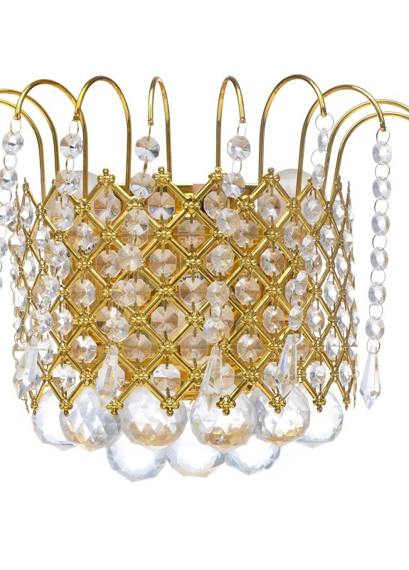 Бра настінне накладне кришталеве BCL-259W/3 Brille (253894423)