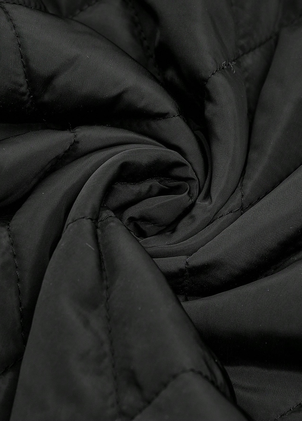 Черная зимняя куртка куртка-пальто SHEIN