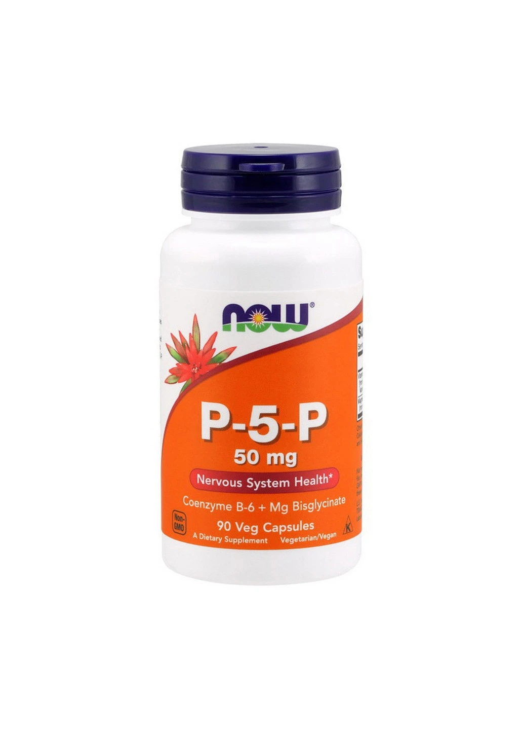 Вітамін Б6 P-5-P 50 mg (90 капс) нау фудс Now Foods (255409513)