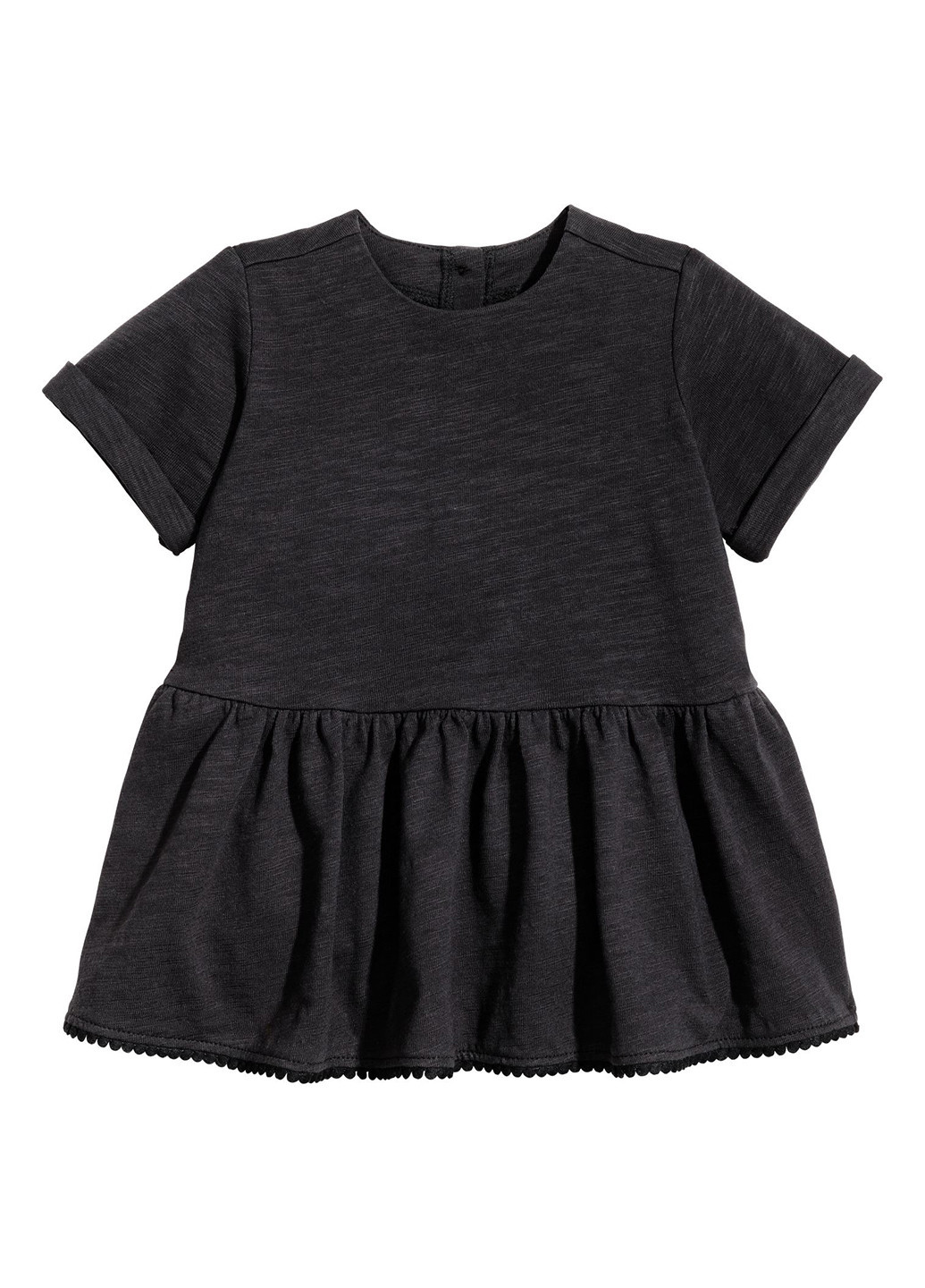 Тёмно-серое платье H&M (325885801)