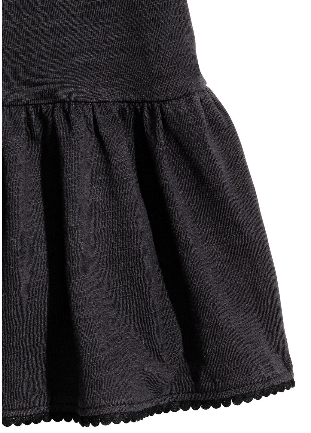 Тёмно-серое платье H&M (325885801)