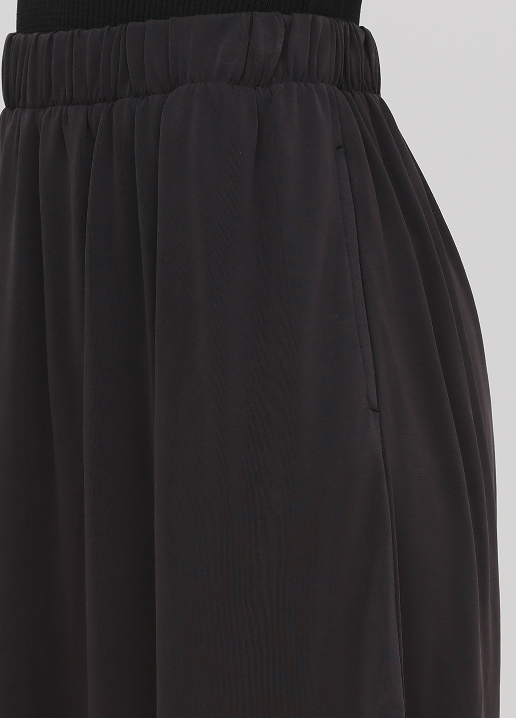 Черная кэжуал однотонная юбка Minimum клешированная