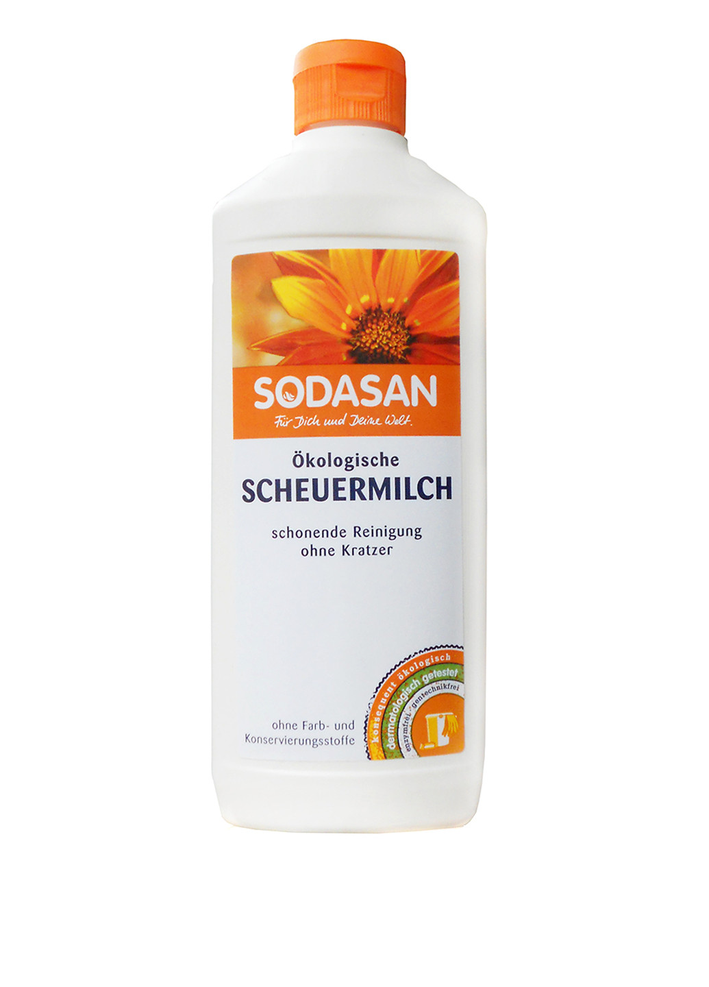 Крем очищающий для стеклокерамики и деликатных поверхностей, 0,5 л Sodasan (185402125)