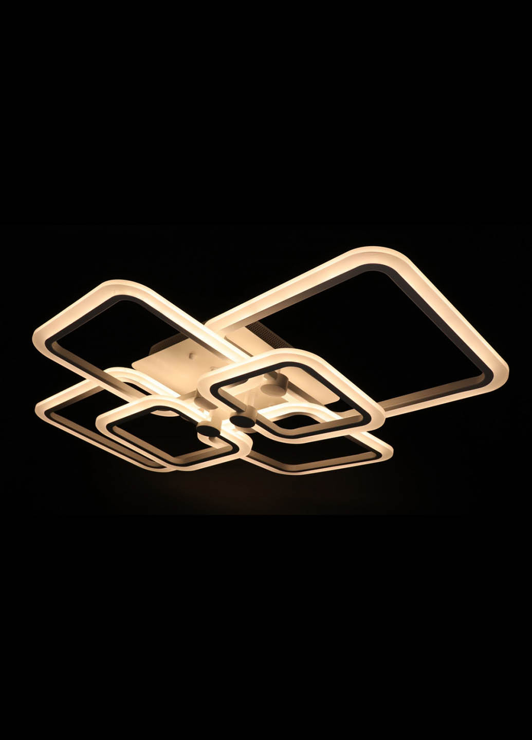 Люстра стельова LED з пультом A2503 / 2 + 2 + 2-wh Білий 12х59х80 см. Handmade (234539558)