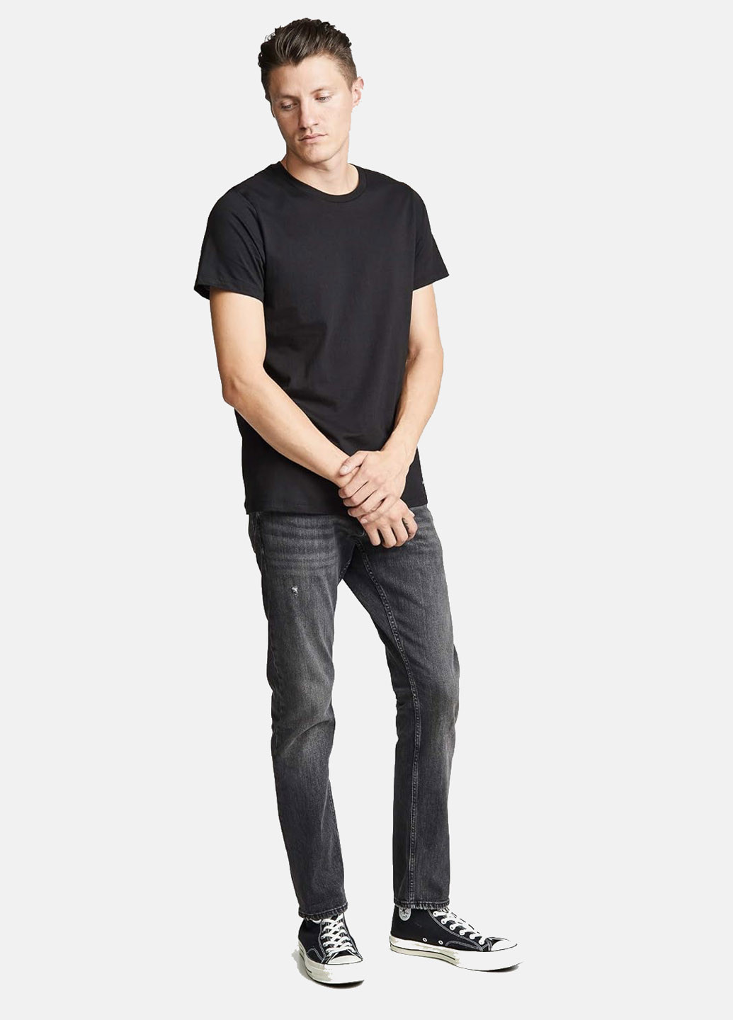 Черная футболка (4 шт.) Calvin Klein