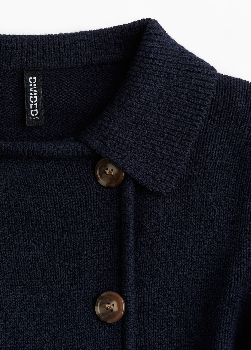 Темно-синий демисезонный кардиган H&M