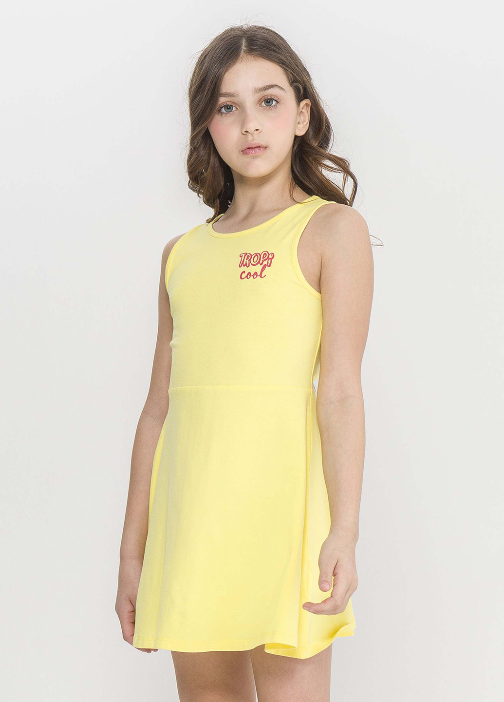 Жовта сукня Piazza Italia (329038515)