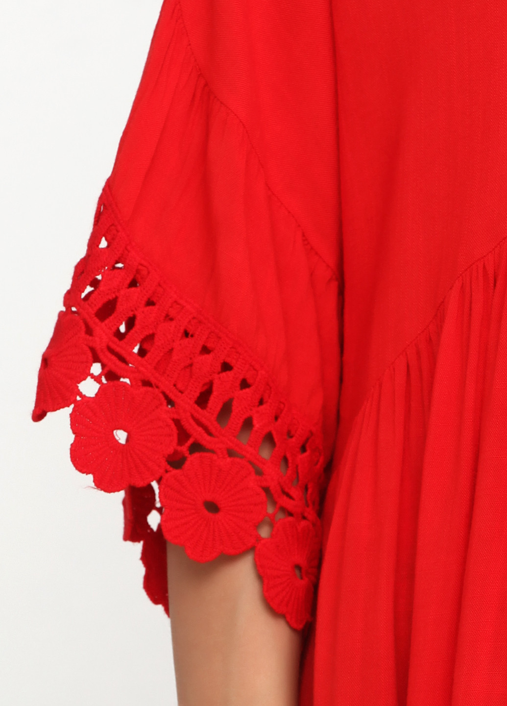 Красная демисезонная блуза New Collection