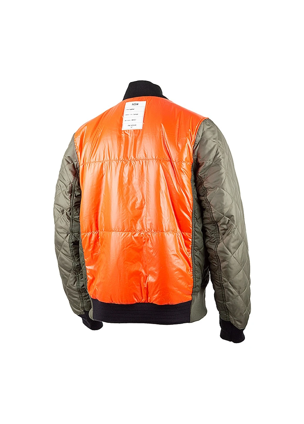 Чорна демісезонна куртка m nsw tf white space dstyr jkt Nike
