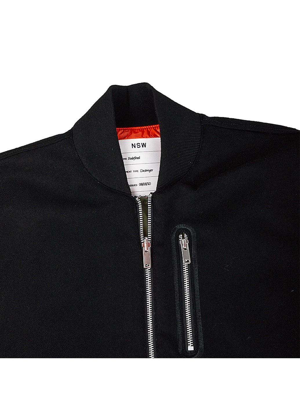 Чорна демісезонна куртка m nsw tf white space dstyr jkt Nike