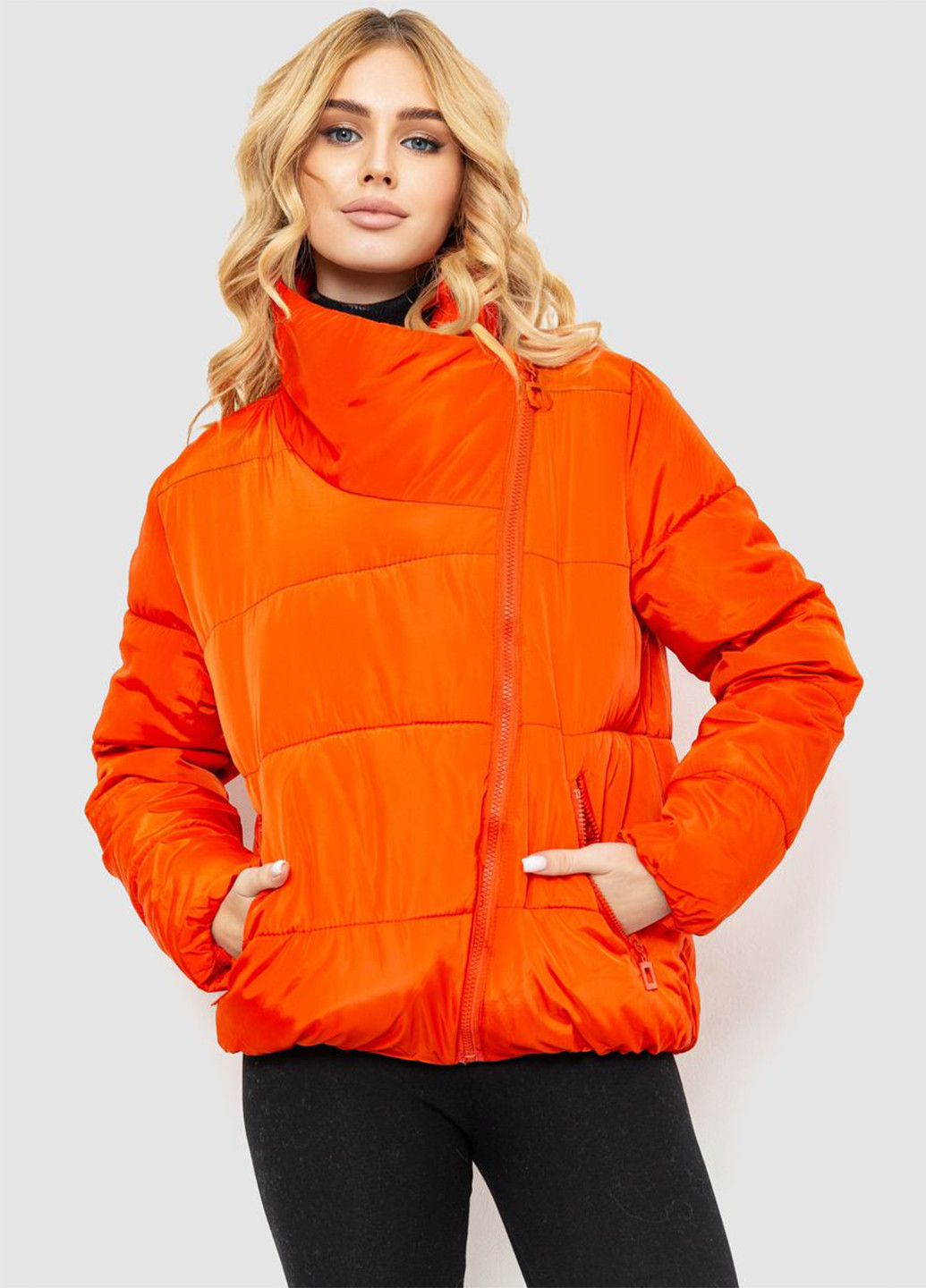 Оранжевая демисезонная куртка Ager