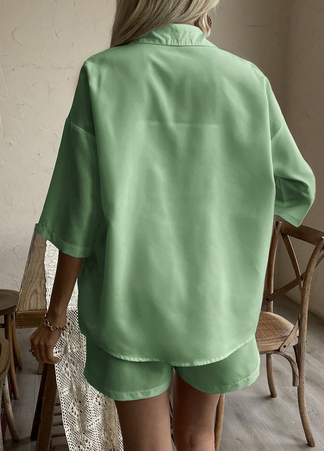 Костюм (сорочка, шорти) SHEIN (340649168)