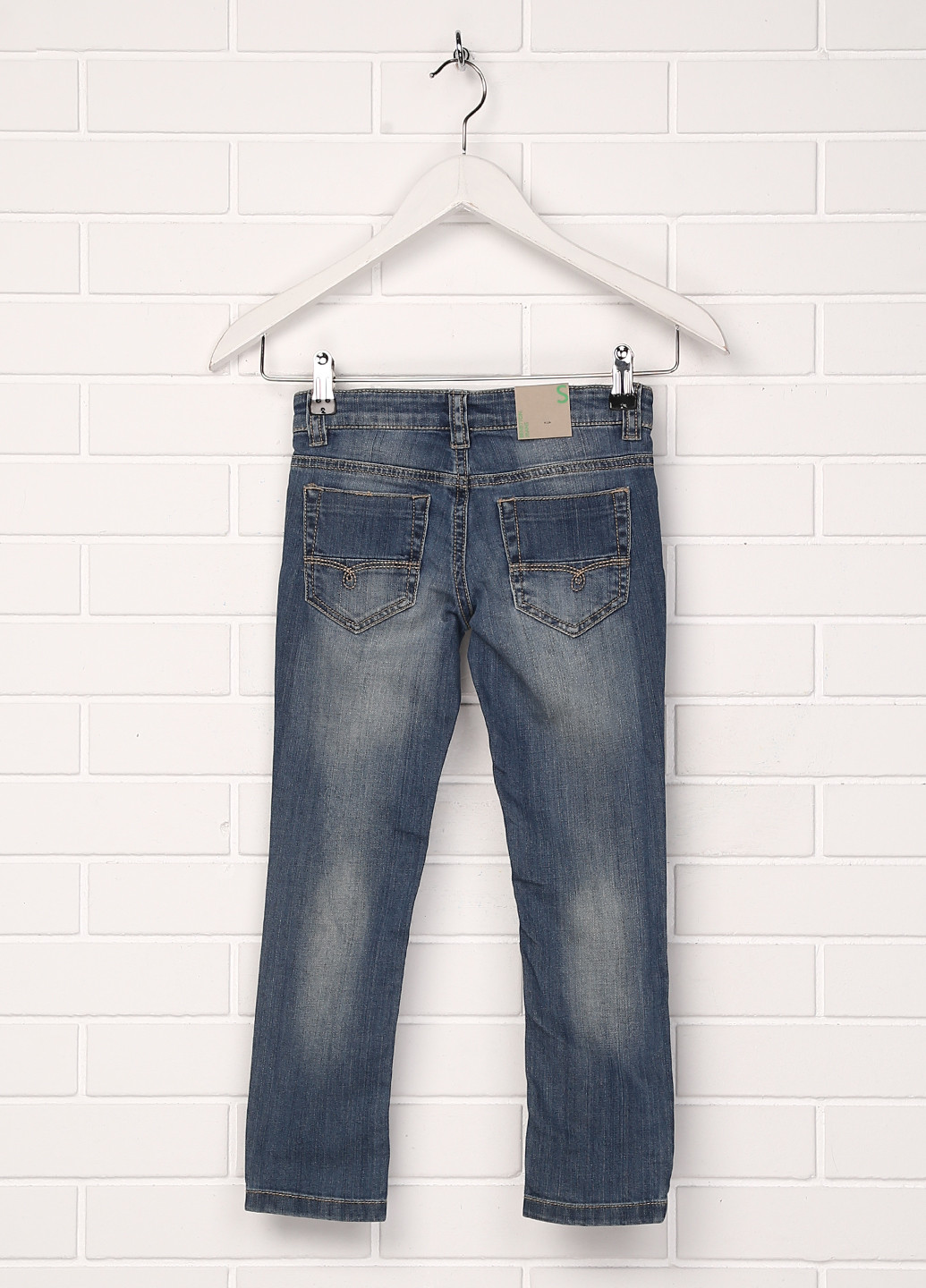 Комбинированные демисезонные джинсы United Colors of Benetton