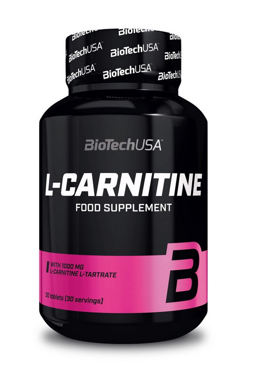 L-карнітин L-Carnitine 1000 mg 30 tabs Biotech (254371832)