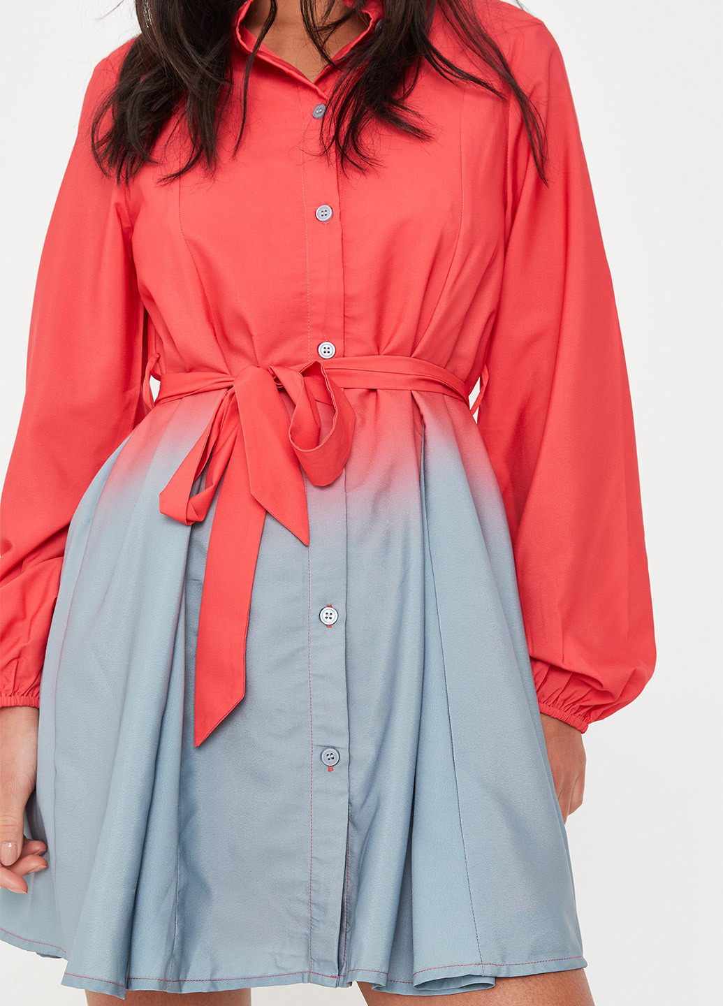 Комбінована кежуал сукня сукня-сорочка Missguided однотонна