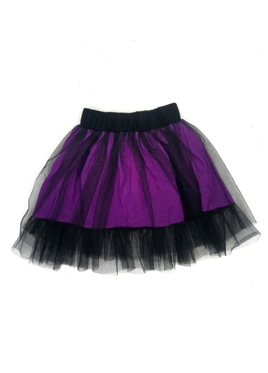 Фиолетовая кэжуал однотонная юбка Piccolo L мини