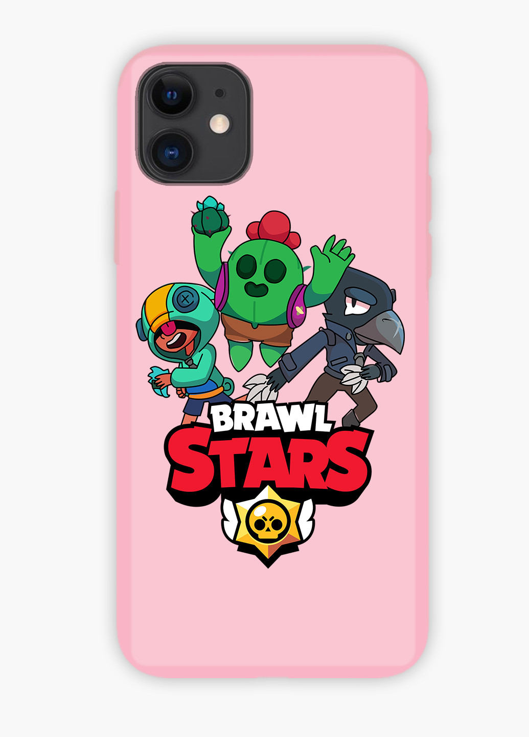 Чохол силіконовий Apple Iphone 11 Бравл Старс (Brawl Stars) (9230-1021) MobiPrint (219283828)