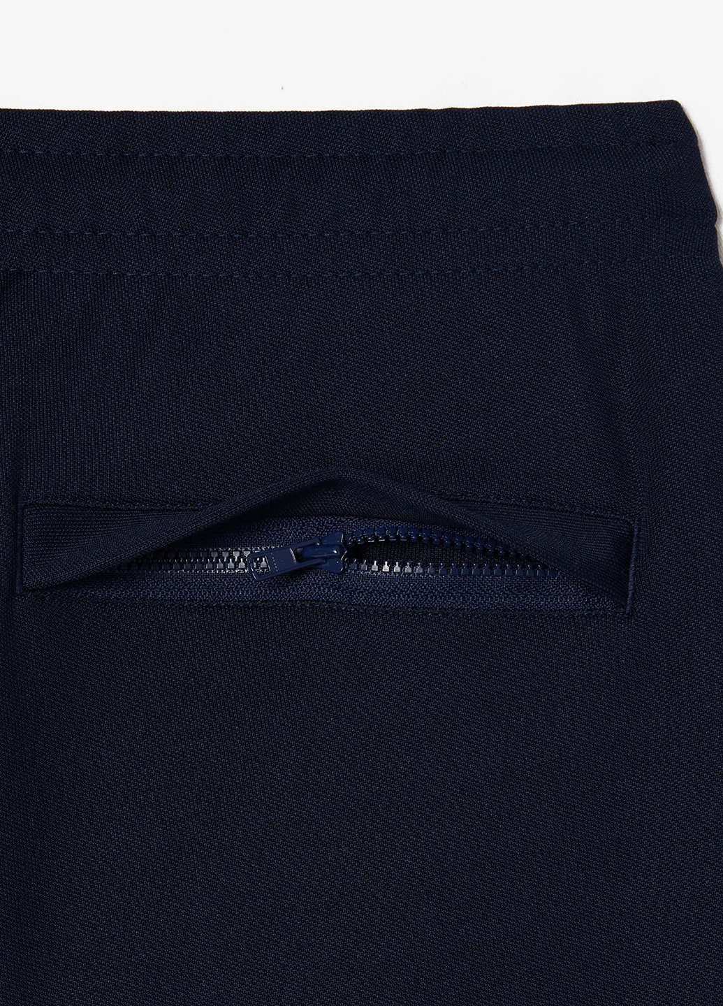 Темно-синие спортивные, кэжуал демисезонные прямые брюки Lacoste