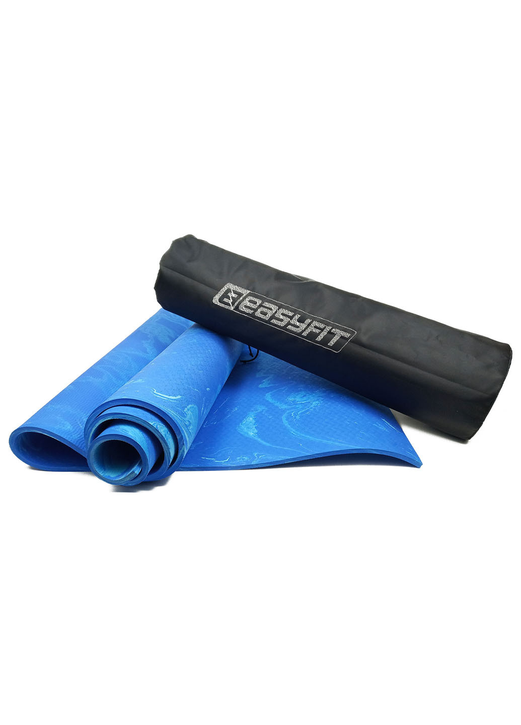 Килимок для йоги PER Premium Mat 8 мм синій (мат-каремат спортивний, йогамат для фітнесу, пілатесу) EasyFit (237596271)